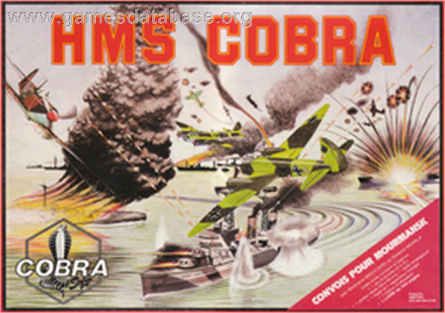 Hms Cobra - Amstrad CPC - Artwork - Box